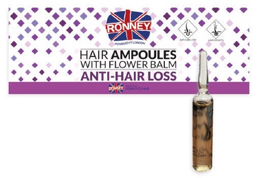 Ronney Flower Balm Anti Hair Loss Hair Ampoules 12x10ml