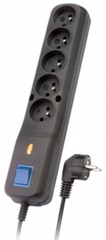 Lestar Surge Protector 5 Outlet Black 1.5 m