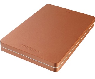 Toshiba 2TB Canvio Alu 2.5" USB 3.0 Metallic Red