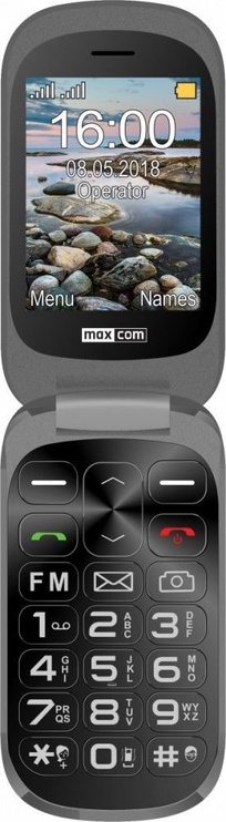 Mobiiltelefon Maxcom MM825, must/hall