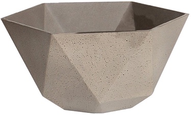 Home4you Sandstone Flowerpot 35x35xH15.5cm 72103