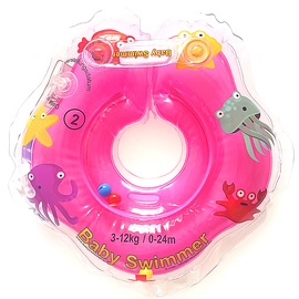 Piepūšams riņķis Baby Swimmer Neckring, rozā, 400 mm