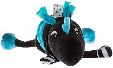 Mīkstā rotaļlieta Hencz Toys Unicorn, zila/melna, 14 cm
