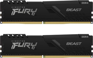 Operatīvā atmiņa (RAM) Kingston FURY Beast, DDR4, 16 GB, 3600 MHz