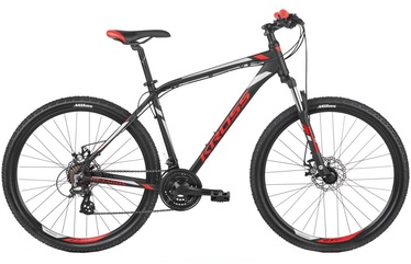 Kross Hexagon 3.0 L 27.5" Black Red Silver Matte 19