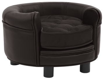 Кровать для животных VLX Dog Bed, коричневый, 480 мм x 480 мм