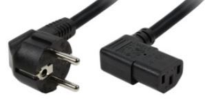 LogiLink Cable IEC C13 / Schuko Black 2m