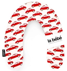 La Bebe Rich Cotton Nursing Maternity Pillow Cars Red/White 102773