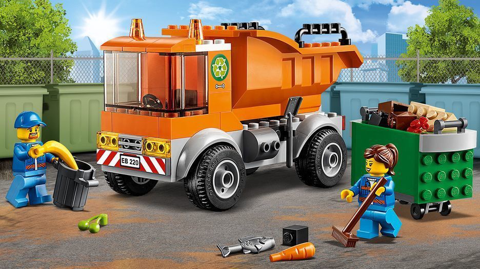 lego city garbage truck 60220