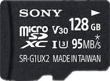Sony 128GB MicroSDXC UHS-I SR-G1UX2A