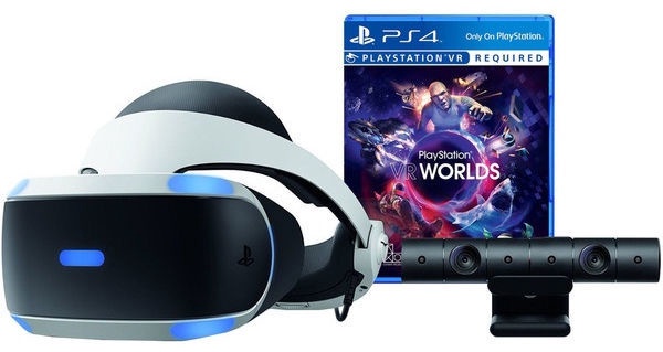 VR spēle, kamera un brilles spēļu konsolei Sony PlayStation VR+Camera V2+VR Worlds