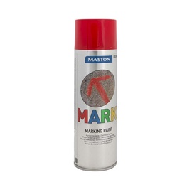 Aerosoolvärv Maston, tavaline, punane, 0.5 l