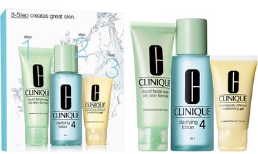 Komplekts sievietēm Clinique 3 Step Creates Great Skin, 180 ml