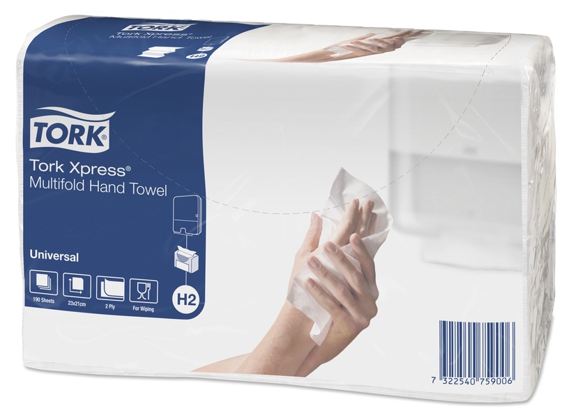 Бумажные полотенца Tork 471103, 2 сл