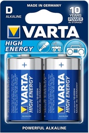 Baterijas Varta, D, 2 gab.