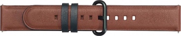 Samsung Active Leather Strap For Samsung Watch Active 2 Brown