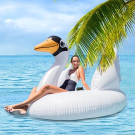 Plaustas Intex Mega Swan, 194 x 152 cm