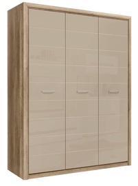 Black Red White Koen 2 Wardrobe 163x208cm Oak/Grey Sand