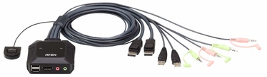 KVM komutaator (KVM Switch) Aten CS22DP 2-Port USB DisplayPort Cable KVM Switch