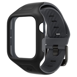 Siksna Spigen Liquid Air Pro for Apple Watch 4/5/6/SE 44mm, melna