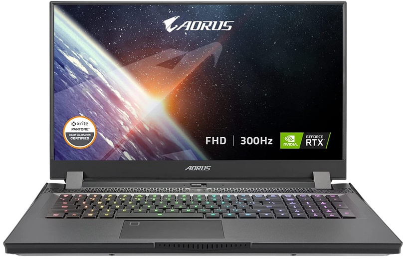 Sülearvuti Gigabyte Aorus 17G XD, Intel® Core™ i7-11800H, 32 GB, 512 GB, 17.3 ", Nvidia GeForce RTX 3070 Max-Q, must/hall