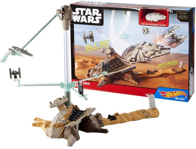 star wars escape from jakku hot wheels target