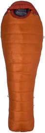 Спальный мешок Marmot Never Summer Regular LZ, oранжевый, левый, 208 см