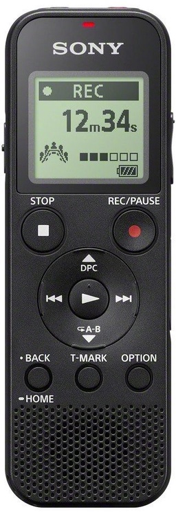 Диктофон Sony ICD-PX370, черный, 4 ГБ