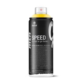 Aerosola krāsa Montana Speed RV-1021, 400ml, dzeltena