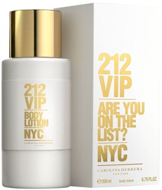 Ķermeņa losjons Carolina Herrera 212 VIP, 200 ml