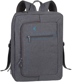 Rivacase Transformer Laptop Backpack 16'' Grey