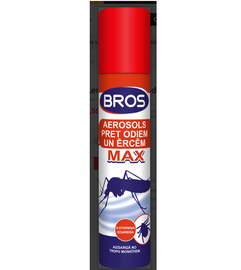 Aerozolis nuo uodų/erkių Bros MAX, 90ml