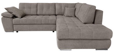 Black Red White Bed Right Carl II Corner Grey