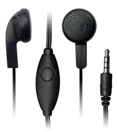 Ausinės Vakoss MH217 Stereo Earphones w/Mic Black