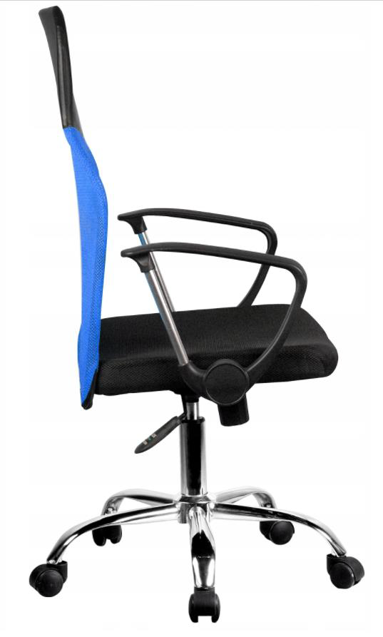 Kontoritool Nemo, 50 x 66 x 99 - 107.5 cm, sinine/must