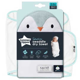 Полотенце Tommee Tippee Splashtime Swaddle Dry CAA1017, синий