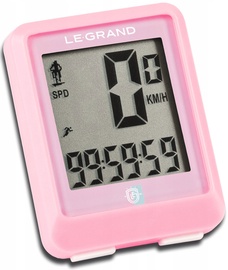 Велосипедный компьютер Legrand C11W, розовый