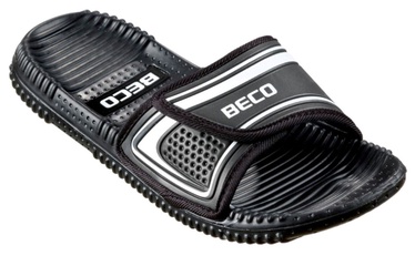 Beco 90601 Massage Slippers Black Silver 44