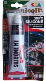Technicqll High Temperature Silicone 300° Temperature Hermetic Red 70ml