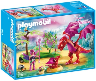 Playmobil Fairies Friendly Dragon With Baby 9134