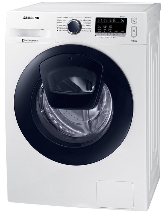 Veļas mašīna Samsung WW90K44305W/LE, 9 kg, balta