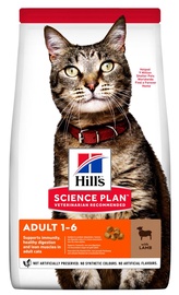 Sausas kačių maistas Hill's Science Plan Feline Adult, ėriena/ryžiai, 1.5 kg