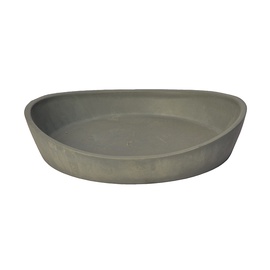 SN Pot Saucer Wave Light Charcoal YB Ø27cm Grey