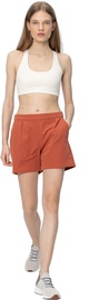 Audimas Womens Stretch Fabric Shorts Redwood S
