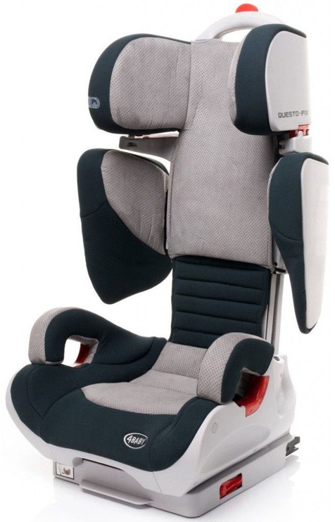 Автомобильное сиденье 4Baby Questo-Fix, черный/серый, 15 - 36 кг