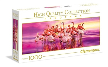 Clementoni Panorama High Quality Puzzle Flamingo Dance 1000pcs 39427