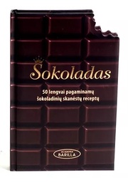 Knyga Šokoladas.50 lengvai pagaminamų šokoladinių skanėstų receptų
