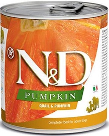 Mitrā barība (konservi) suņiem Farmina N&D Pumpkin N&D Pumpkin & Chicken, vistas gaļa, 0.28 kg