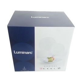 Обеденный сервиз Luminarc Everyday G0567, стекло/закалённое стекло, 19 шт.