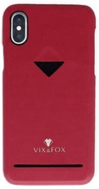 Vix&Fox Card Slot Back Shell For Samsung Galaxy S9 Red